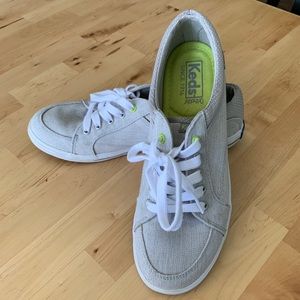 Women’s Grey Canvas Keds